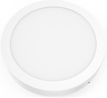 Aca Στρογγυλό LED Panel 18W με Φυσικό Λευκό Φως 4000K 20.9εκ.
