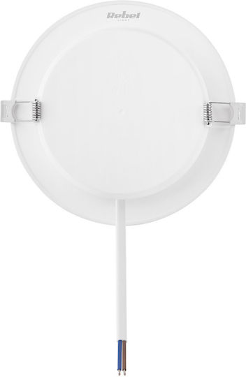 Rebel Rundes LED-Panel 18W mit Natürliches Weiß Licht 4000K 22,2cm