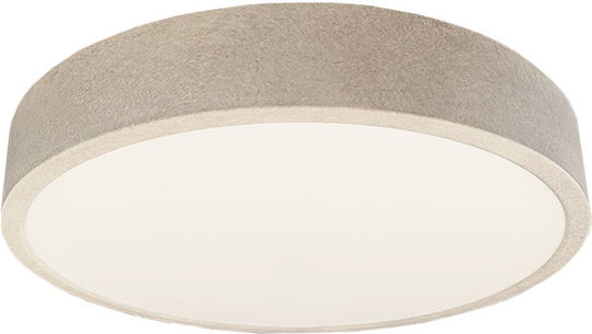 Fos me Rund LED Panel 32W mit Warmes Weiß Licht 3840K