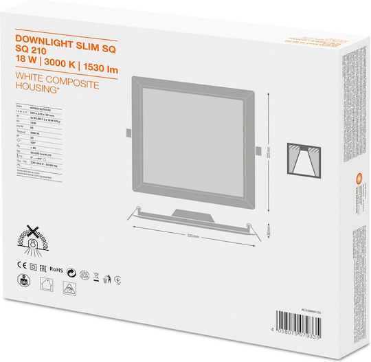 Ledvance Dl Slim LED Panel 18W Ledvance Dl Slim LED Panel 18W