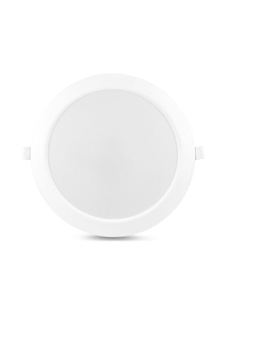 Geyer Recessed LED Panel 18W with Warm White Light 3000K