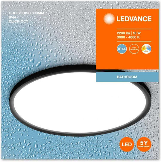 Ledvance Parallelogram LED Panel 18W with Warm White Light 3000K 30x4.7cm
