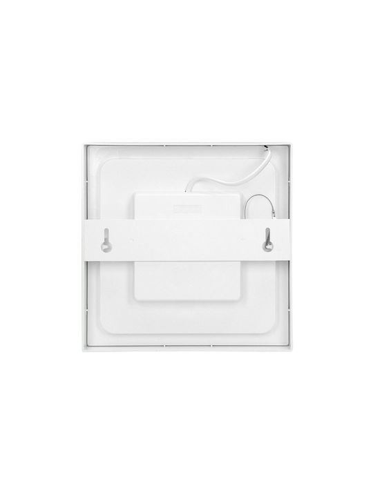 Orno Square LED Panel 24W with Warm White Light 3000K