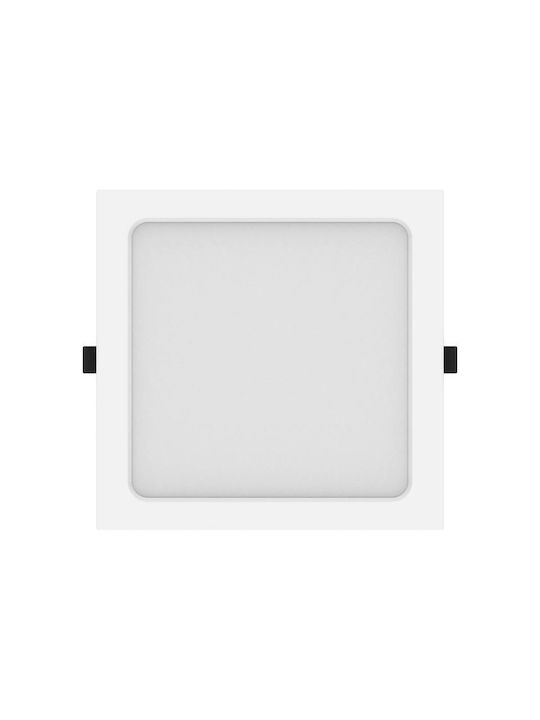 Geyer Квадрат Вграден LED Панел 24W с Неутрално бяло Светлина 4000К 22.4x22.4см.