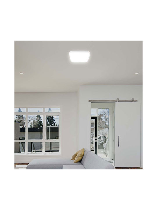 V-TAC Τετράγωνο Εξωτερικό LED Panel 48W με Θερμό Λευκό Φως 3000K