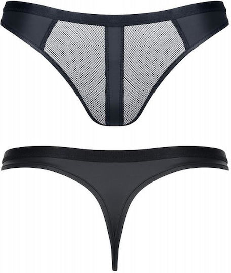 Demoniq Ανδρικό Sexy String Μαύρο