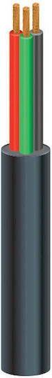 Geyer Geyer Power Cord Type NYL with Cable Properties 2x1mm² in Black Colour 2m