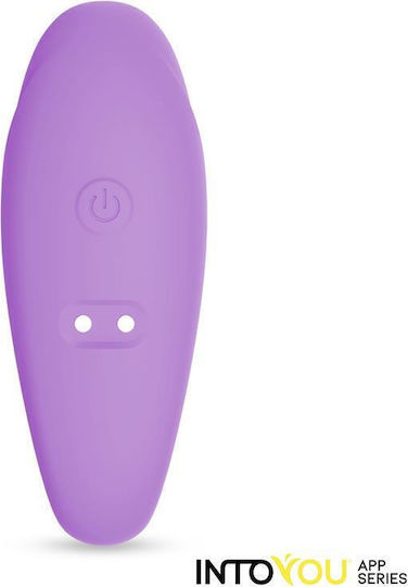 IntoYou Mini Vibrator for Couples with Remote Control 9.2cm Purple