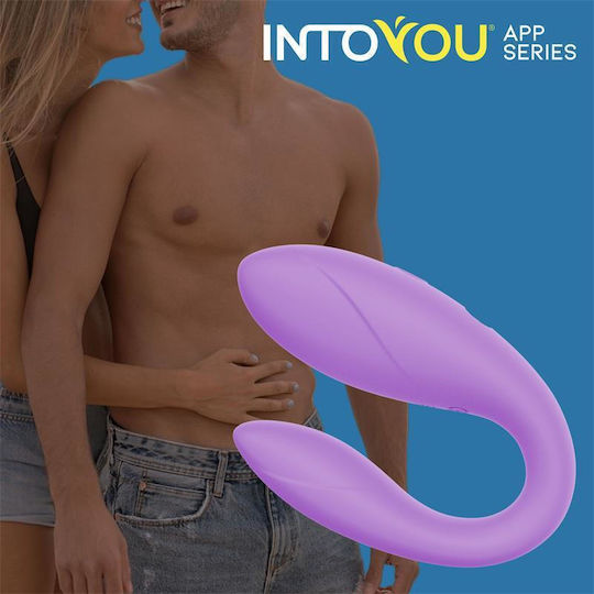 IntoYou Mini Vibrator for Couples with Remote Control 9.2cm Purple