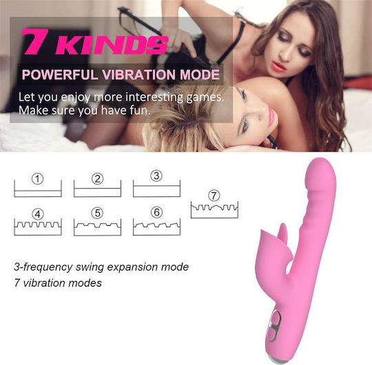 Nalone Vibrator Kaninchen Rosa