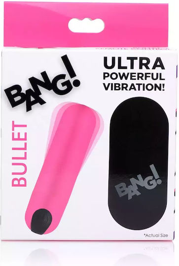 XR Bang Vibrating Bullet Mini Δονητής Bullet με Απομακρυσμένο Έλεγχο 7.8cm Ροζ