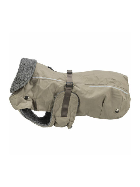 Trixie Rouen Beige Dog Coat with 48cm Back Length