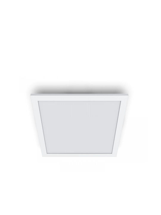 WiZ Осветително тяло Квадрат LED Панел 12W с Регулируемо бяло Светлина 30x30см.