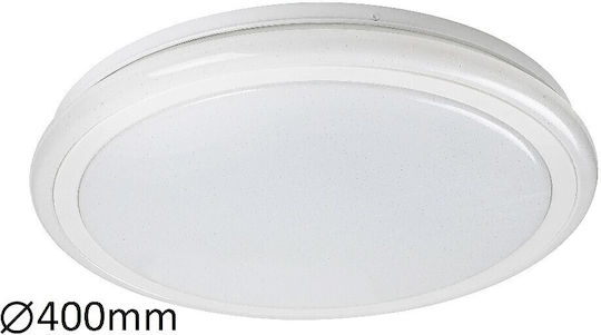 Rabalux Leonie Rund Draußen LED Panel 32W mit Warmes Weiß Licht 3000K