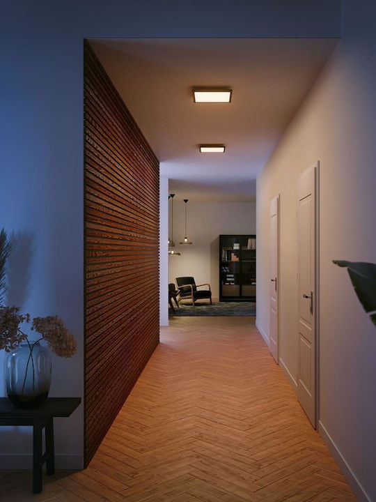 Philips Τετράγωνο Εξωτερικό LED Panel 39W με Ρυθμιζόμενο Λευκό Φως 60x60εκ.