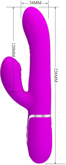 Hübsche Love Multifunktions-G-Punkt-Vibrator Fuchsia Produktcode D-238292