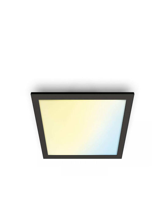 WiZ Pătrat Panou LED Putere 36W cu Bianco reglabil Lumini 60x60cm.