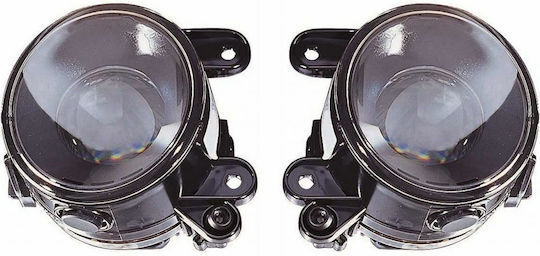 Round Foglights Car Volkswagen Golf 2pcs