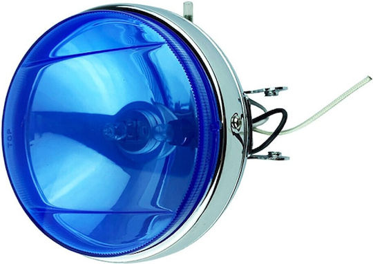 DLAA Στρογγυλοί Προβολείς Αυτοκινήτου Universal 12V 55W με Μπλε Φωτισμό 2τμχ