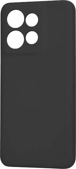 Techsuit Softflex Umschlag Rückseite Silikon Schwarz (Motorola Edge 50 Neo)