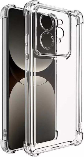 Techsuit Shockproof Clear Umschlag Rückseite Silikon Transparent (Realme GT 7 Pro)