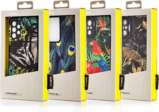 Egoboo Mat Back Cover Silicone Peacock (Realme 8/8 Pro)