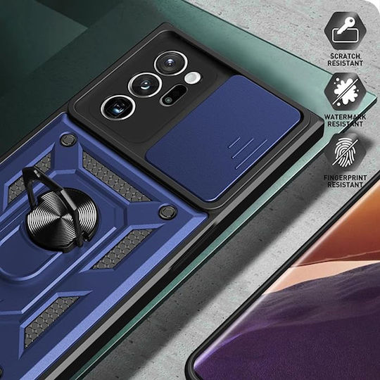 Techsuit Camshield Задна корица Силикон Черен (Galaxy Note 20TCL 20L / 20L+ / 20 5G / 20S)