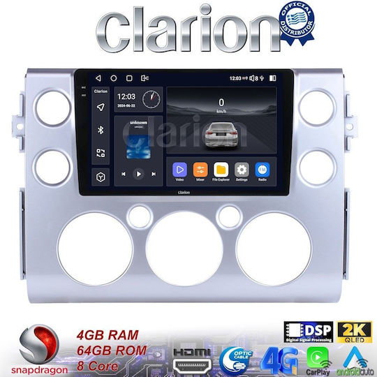 Clarion Автомобилна Аудио Система (Блутут/USB/WiFi/GPS/Apple-Carplay/Android-Auto) с Тъчскрийн 9"