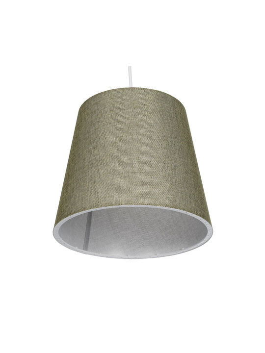 GloboStar Coney Κρεμαστό Φωτιστικό Πράσινο με Ντουί E27 26x26x93εκ.