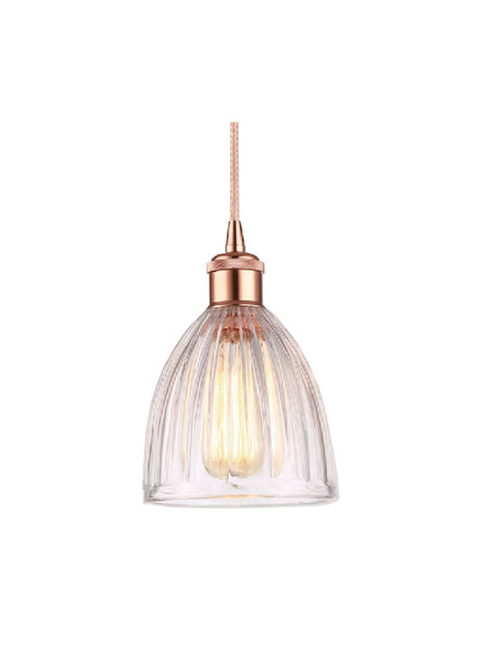 Alphab2b Pendant Light Bronze with Socket E27 15cm