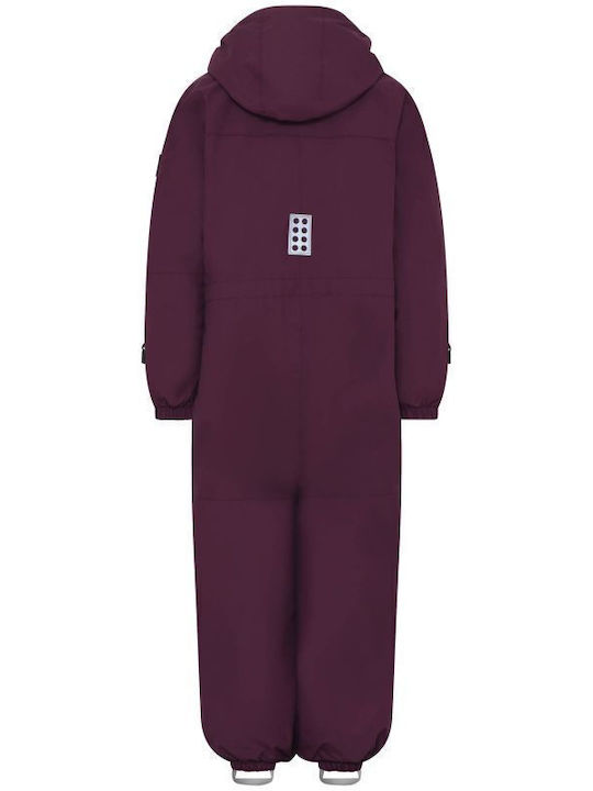 Lego Wear 22857-389 Salopetă de schi și snowboard pentru copii Ski & Snowboard Violet