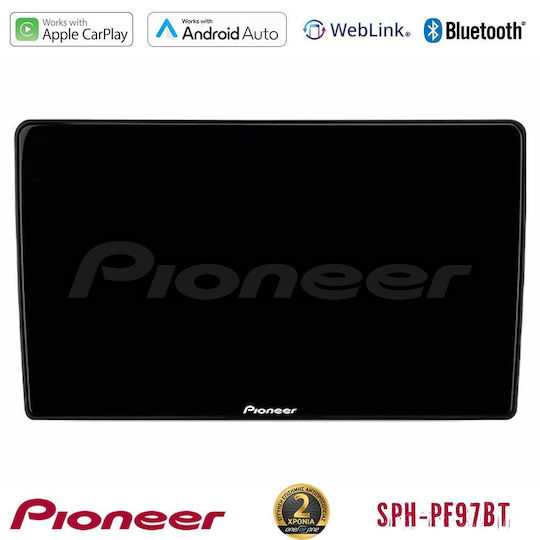 Pioneer Ηχοσύστημα Αυτοκινήτου για Porsche 911 / Cayman / Boxster 2005-2008 (Bluetooth/USB/WiFi/GPS/Apple-Carplay/Android-Auto) με Οθόνη Αφής 9"