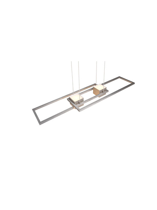 Trio Lighting Pendant Light Silver 28x150cm