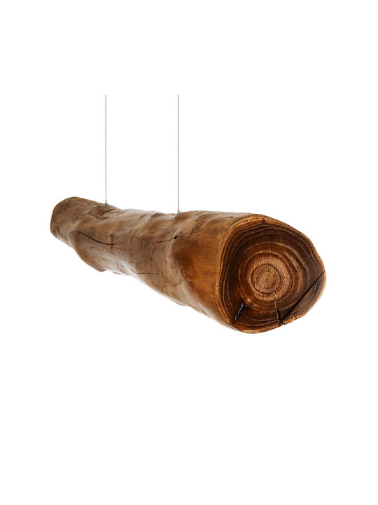 GloboStar Katrina Beige LED Pendant Ceiling Light with Natural White Light Boho Rail 100x10x100cm