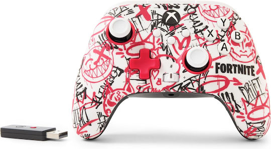 PowerA Fortnite Ασύρματο Gamepad για Xbox Series Πολύχρωμο