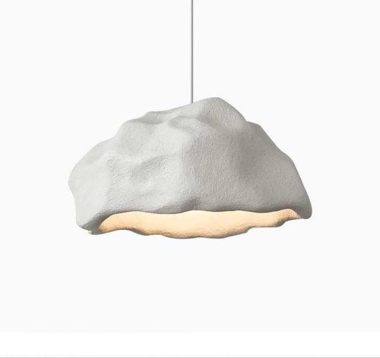Atman LED Κρεμαστό Φωτιστικό Χρυσό 52x52x30εκ.