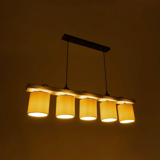 GloboStar Pendant Light White 100x15x73cm GloboStar Pendant Light White 100x15x73cm