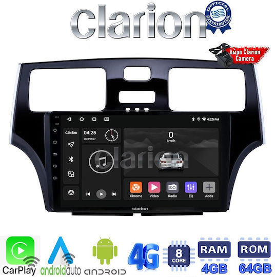 Clarion Sistem Audio Auto pentru Lexus Magazin online 2001 > 2007 (Bluetooth/USB/WiFi/GPS/Apple-Carplay/Android-Auto) cu Ecran Tactil 9"