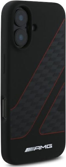 Mercedes-Benz Umschlag Rückseite Kunststoff Schwarz (iPhone 16)