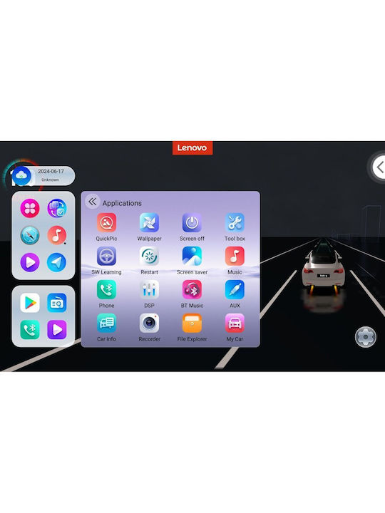 Lenovo Car Audio System for Peugeot 406 1998-2004 (Bluetooth/USB/WiFi/GPS/Apple-Carplay/Android-Auto) with Touch Screen 9"