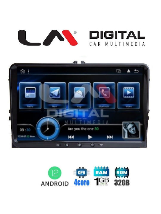 LM Digital Sistem Audio Auto pentru Skoda Yeti 2009-2017 (Bluetooth/USB/WiFi/GPS/Apple-Carplay/Android-Auto) cu Ecran Tactil 9"