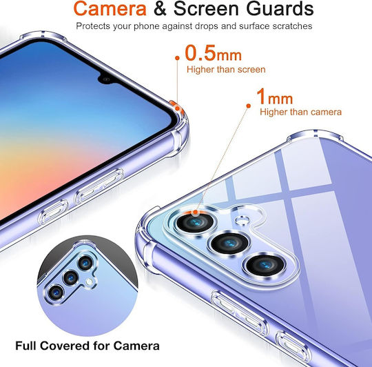 Techsuit Shockproof Clear Back Cover Σιλικόνης Διάφανο (Honor Magic7 Pro - Techsuit)