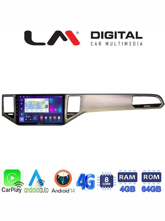 LM Digital Ηχοσύστημα Αυτοκινήτου για Volkswagen Golf / Golf Sportsvan 2013+ (Bluetooth/USB/WiFi/GPS/Apple-Carplay/Android-Auto) με Οθόνη Αφής 10"