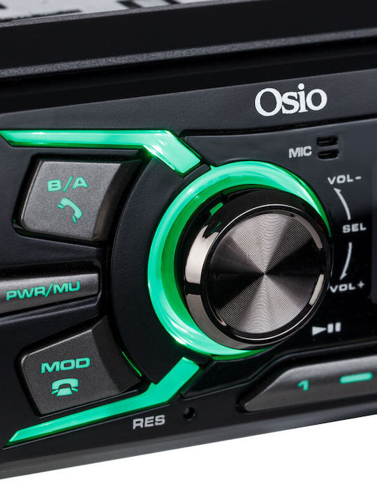 Osio Ηχοσύστημα Αυτοκινήτου 1DIN (Bluetooth/USB)