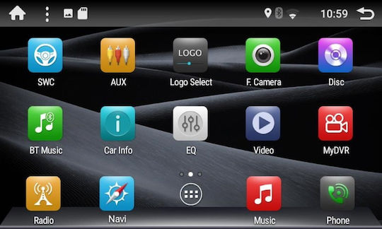 Digital IQ Auto-Audiosystem für Audi E-Commerce-Website 2007-2015 (Bluetooth/USB/WiFi/GPS/Apple-Carplay/Android-Auto) mit Touchscreen 7"
