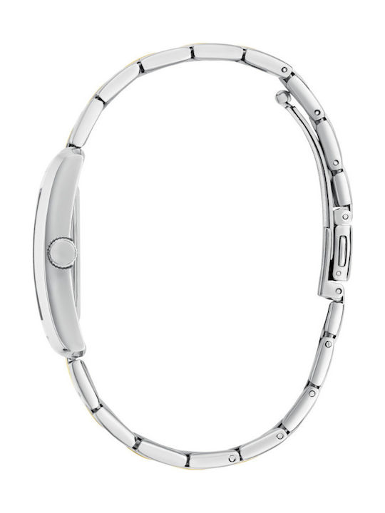 Guess Γυναικείο Ρολόι 27mm Μπαταρίας με Χρυσό Μεταλλικό Μπρασελέ