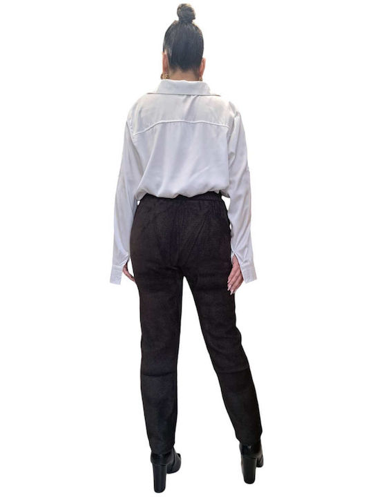 Dama Tesatura Pantaloni Maro