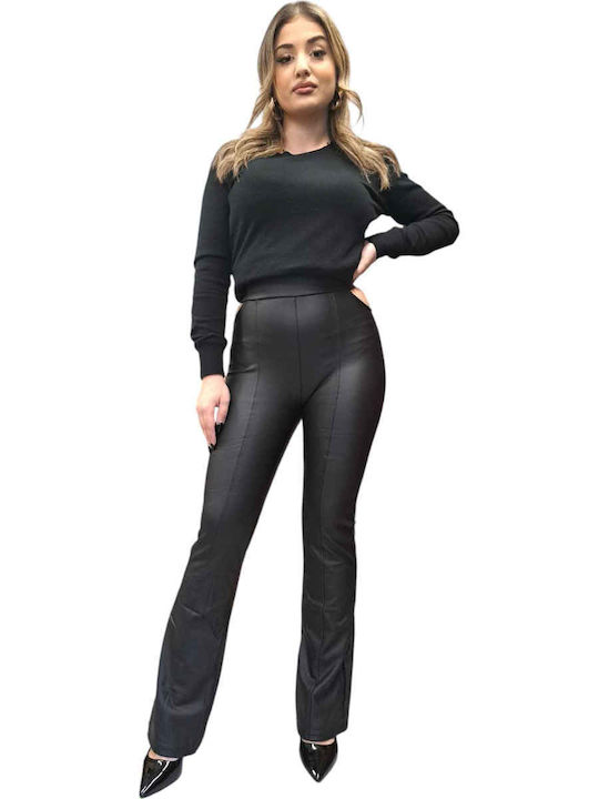 Dama Tesatura Pantaloni Negru