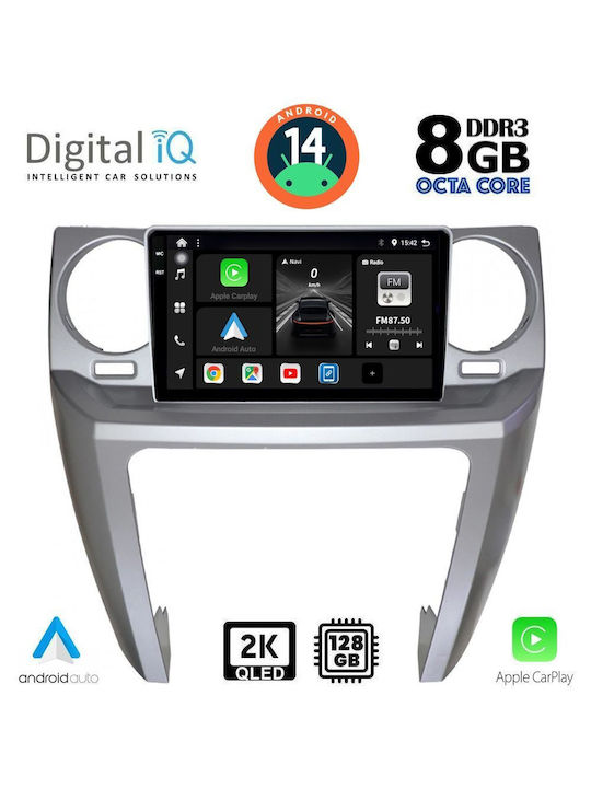 Digital IQ Car Audio System for Land Rover Discovery 2004-2009 (Bluetooth/USB/AUX/WiFi/GPS/Apple-Carplay/Android-Auto) with Touch Screen 9"