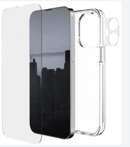 X-Doria 3 Задна корица Закалено стъкло Прозрачен (iPhone 13)